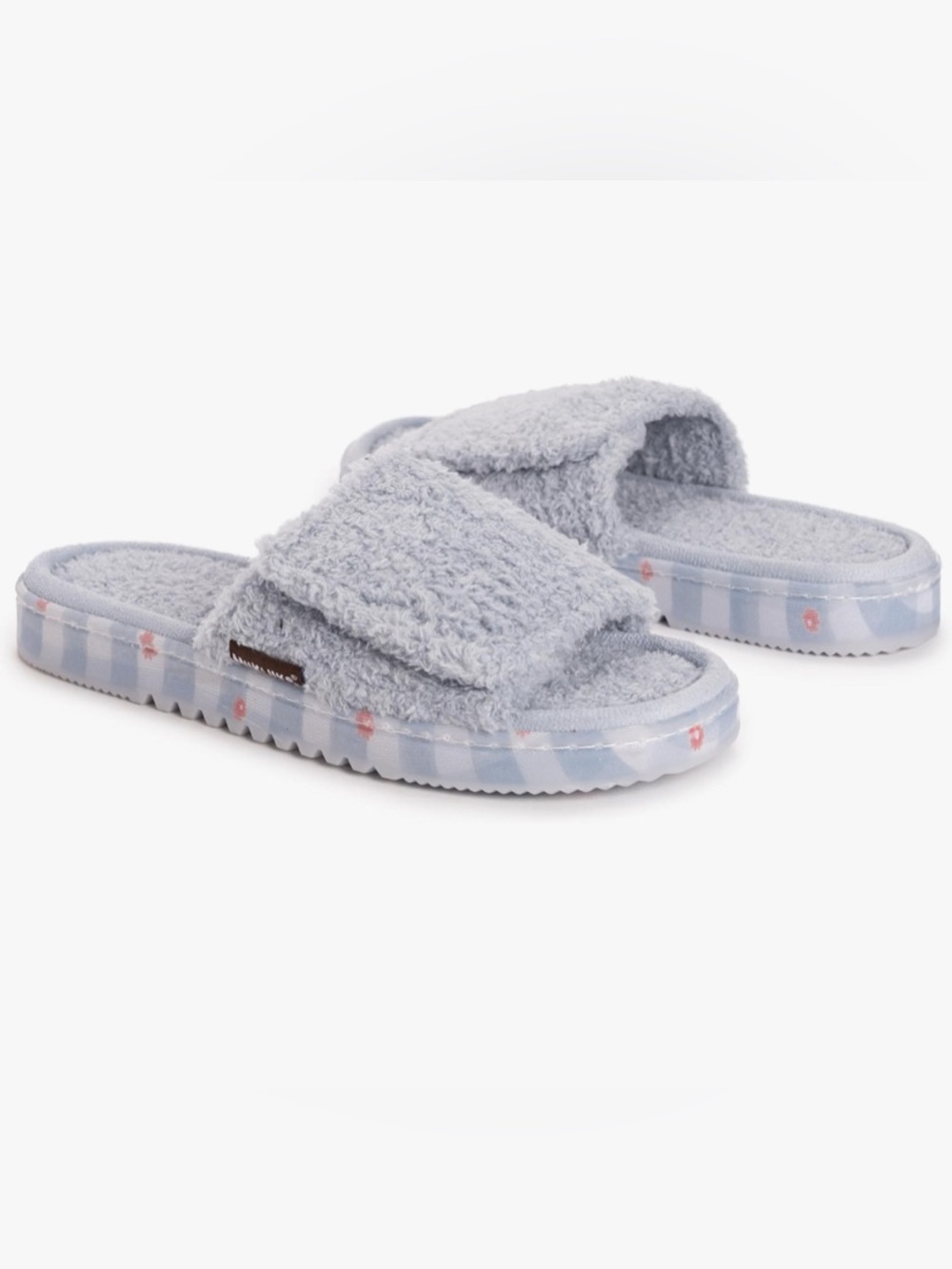 Muk Luks Women's Acacia Slipper, Light Blue, S (5-6), NWT